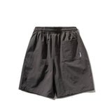 Men Shorts Summer Men's Solid Color Casual Pants Retro Loose Shorts