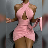 Hot Women In Tight Dresses Summer Hip Skirt Sexy Dress