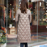 Women Winter Coats Puffer Jacket Down Coat Lightweight Down Jacket Female Stand Collar White Duck Down Coat