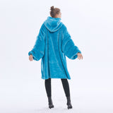 Hoodies Blankets Large Size Home Leisure Lazy Clothes Lambswool