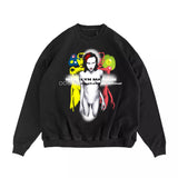 Marilyn Manson Sweatshirt Vintage Sweater Long Sleeve Men's Street