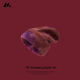 Toboggan Hat Beret Warm Wool Hat Female