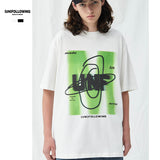Preppy Aesthetic T Shirt Summer Printed Cotton Short Sleeve T-shirt Casual