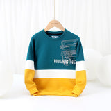 Children Boy Hoodie Spring and Autumn Terry Sweater Sweater