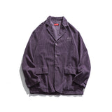 Corduroy Varsity Jacket Spring Corduroy Vintage Jacket