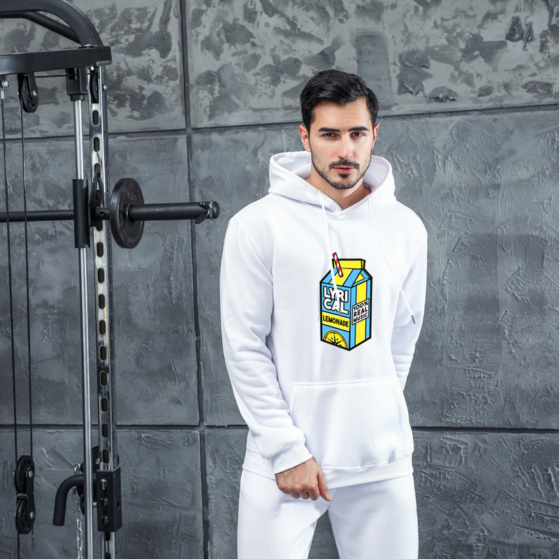 Men's Graphic Hoodie Lemon Hoodie Men's and Women's Autumn and Winter Printing Loose