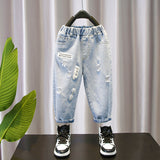 Toddler Boys Pants Boys' Spring and Autumn Casual Jeans