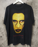 Marilyn Manson T Shirt Heavy Vintage Classic Short Sleeve T-shirt Oversize