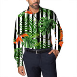 Men Beach T Shirts Spring Men's Cool Long Sleeve Shirt