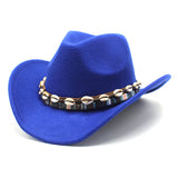 Cowboy Hats Autumn and Winter Top Hat Female Ethnic Style Top Hat