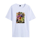 Jojo's Bizarre Adventure Clothing Anime Print Short Sleeve T-shirt