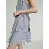 Marilyn Monroe Dress Blue Dress Summer Midi Dress