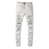 Amiri Jeans Casual Hip Hop Slim Jeans Men