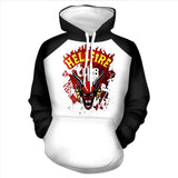 Stranger Things Hellfire Club Coat 3D Sweater Digital Printing Cosplay Peripheral Anime Clothing