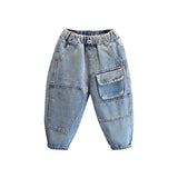 Toddler Boys Pants Children's Spring and Autumn Jeans