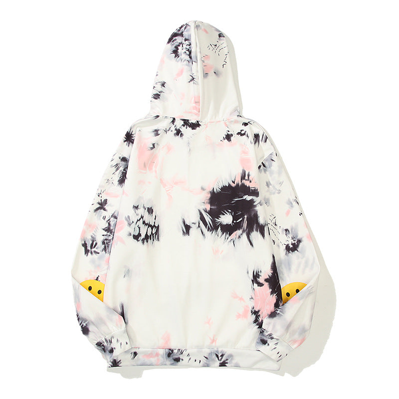 Cpfm Hoodie Winter Men's and Women's Smiling Face Loose Hooded Pullover Sweater