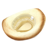 Straw Cowboy Hats Straw Cowboy Hat Spring and Summer Outdoor Travel