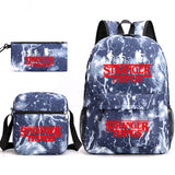 Stranger Things Hellfire Club Backpack Stranger Things Backpack Three-Piece Set