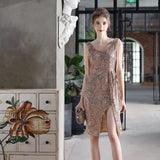 Daisy Buchanan Dress Banquet Evening Dress Women's Short Party Dress