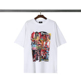 We11 Done T Shirts Oil Painting Poster Graffiti T-shirt Men and Women