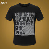 Dsq2 T Shirt Casual Sports Printed Short Sleeve Summer Men