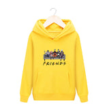 Friends Joey Hoodie Pullover Print Casual Hooded Sweater