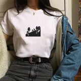 Stranger Things T Shirt Stranger Things Stranger Things Printed Polyester round Neck Pullover T-shirt