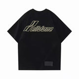 We11 Done T Shirts We11done Vintage Pearl Hot Drilling Craft Summer Men and Women