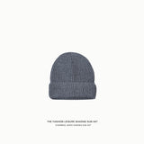 Toboggan Hat Casual Warm Knitting Thread Hat Autumn and Winter Woolen Hat Hip Hop