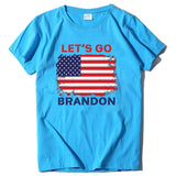 Let's Go Brandon T Shirt Women's Top Printed Short Sleeve T-shirt Women