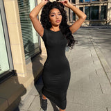Victoria Beckham Dresses Women's Spring round Neck Dress