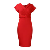 Nina Parker plus Size Dresses Fashionable Slimming Elegant Ol Dress