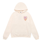 Rhude Hoodie Shield Pure Cotton Men and Women Couple Hoodie Sweater