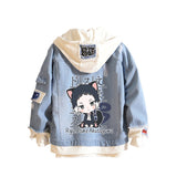 Comic Denim Jacket Men's and Women's Denim Jacket Spring