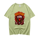 Hellfire Club Shirt Printed T-Shirt Top Short Sleeve