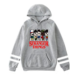 Stranger Things Hoodie Peripheral Pattern Loose Hooded Fleece Pullover