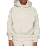 Fear of God Essentials Kids 1977 Hoodie Autumn and Winter American Style Loose Clothes Children's Clothing