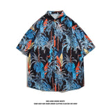 Men Beach T Shirts Printed Men's Shirt Casual Short Sleeve