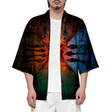 Hellfire Club Shirt Stranger Hellfire Club Cardigan Thin Sun Protection Clothing