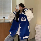 Baggy Jacket Autumn and Winter Embroidery Jacket Baseball Uniform Jacket
