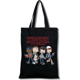 Stranger Things Hellfire Club Handbag Anime Print Tote Bag Fashion Shopping Bag Portable Women's Shoulder Bag