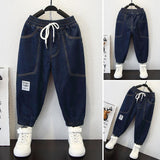 Toddler Boys Pants Boy Fashion Jeans Spring and Autumn
