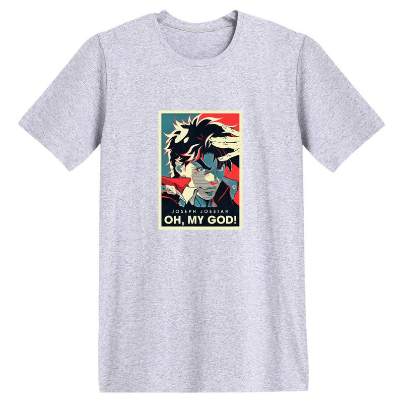 JoJo's Bizarre Adventure Dressing J Printed Fashion Short Sleeve T-shirt