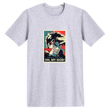JoJo's Bizarre Adventure Dressing J Printed Fashion Short Sleeve T-shirt