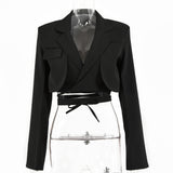 Maddy Euphoria Outfits Women's Spring and Autumn Sexy Long Sleeve Slim Fit