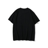 WGM Shirt Colored Mosaic Printed round Neck T-shirt