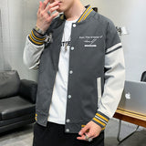 Corduroy Varsity Jacket Overalls Men's Autumn Baseball Uniform Spring and Autumn Sports Corduroy Autumn Wear Jacket