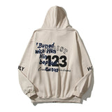 Rrr123 Hoodie Retro Design Distressed Cardigan Hoodie