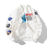 NASA Varsity Jacket Spring Flight Suit Male Embroidered Baseball Uniform