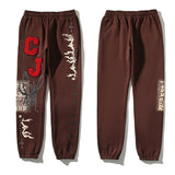 Kanye West Sunday Service Pant Towel Embroidered Track Sweatpants Leisure